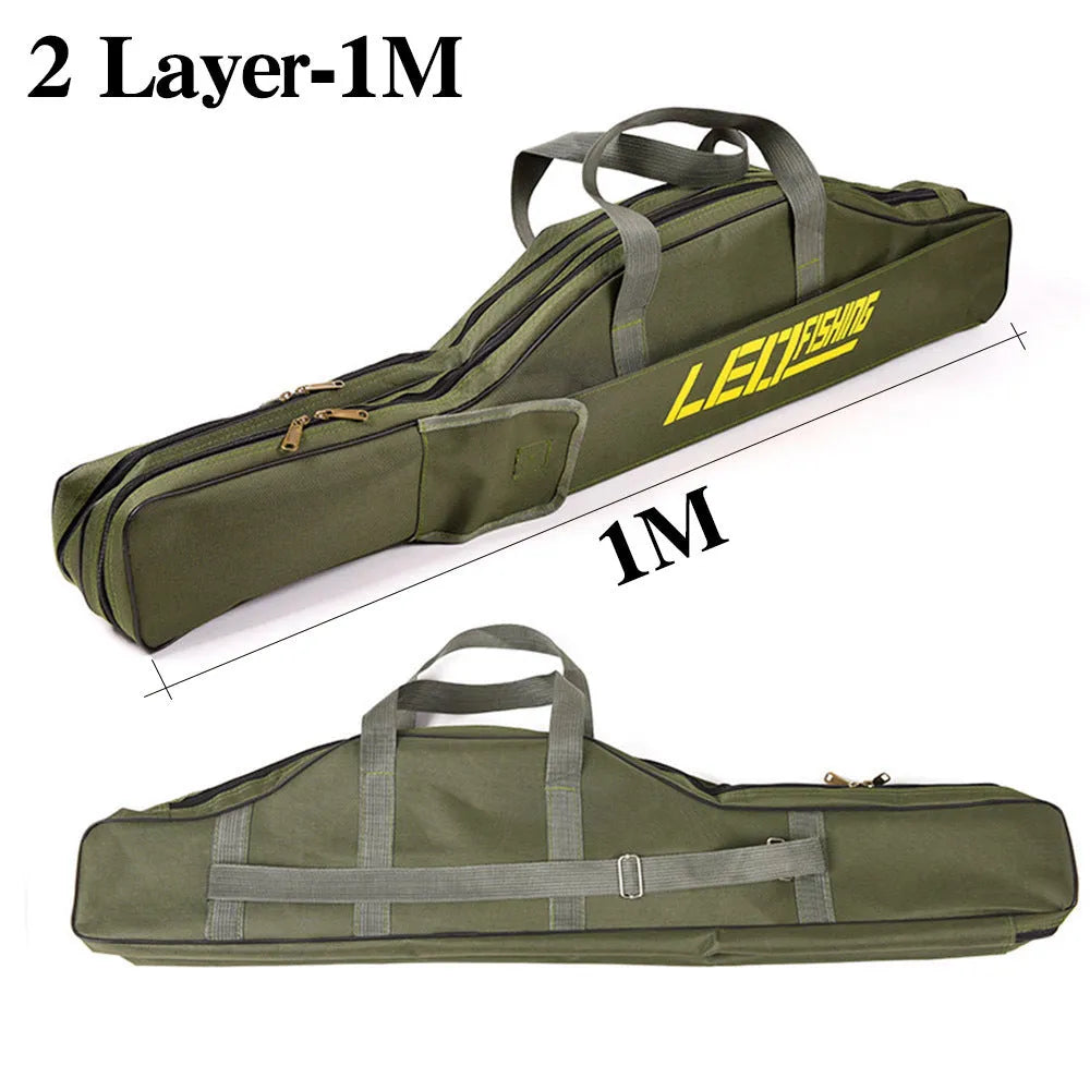Foldable pot belly fishing rod bag - Bellarte Enchanté Foldable pot belly fishing rod bag